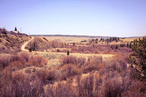 Looking out at the Red Hills